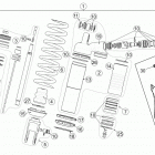 CR-WR-WR U.S.A. 125 Rear suspension (cr 125)