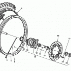 WR 250-WR 250 U.S.A. Переднее колесо