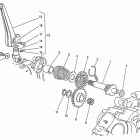CR-WR-WR U.S.A. 125 Кик стартер