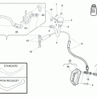 SMR 450-R Front hydraulic brake