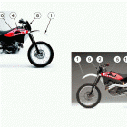 TE-SM 610ie Transfer colour code g (white, black, red) (te 610...