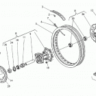 TE-SM 610ie Заднее колесо