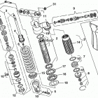 WR 250-WR 250 U.S.A. Задняя подвеска