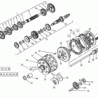 TE-SM 610ie Transmission, clutch