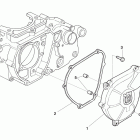 SMR 450-510-TC-TXC 250-450-510-TE 250-450-510 L.h. half crankcase covers