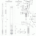 SMR 450-510-TC-TXC 250-450-510-TE 250-450-510 Front fork assembly (te 250-450-510-smr 450-510)