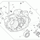 SMR 450-R R.h. half crankcase