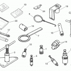 WR 250-WR 250 U.S.A. Service tools, manuals and catalogs