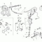 SMR 450-510-TC-TXC 250-450-510-TE 250-450-510 Rear hydraulic brake