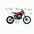 WR 250-WR 250 U.S.A. Trim (colour code g) (wr 250 u.s.a.)