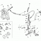 WR 250-WR 250 U.S.A. Rear hydraulic brake