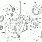 TC-TE 250-450-510-SMR 400-450-510 L.h. half crankcase