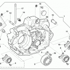 TC-TE 250-450-510-SMR 400-450-510 R.h. half crankcase