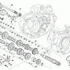 TC-TE 250-450-510-SMR 400-450-510 Transmission, shifter 6 speed (te 250-450-510-smr ...