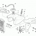 TC-TE 250-450-510-SMR 400-450-510 Gas tank, panel