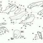 WR 250-WR 250 U.S.A. Panel, fenders, seat