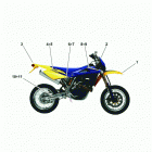 TC-TE 250-450-510-SMR 400-450-510 Transfer (color code e) (smr 400-450-510)