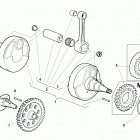 TC-TE 250-450-510-SMR 400-450-510 Коленвал