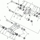 SM 450 RR Rear suspension linkage