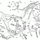 TC-TE 250-450-510-SMR 400-450-510 Frame, foot rests