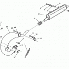 CR, WR, WR U.S.A. 125 Глушитель
