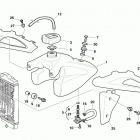 TC-TE 250-450-510-SMR 400-450-510 Gas tank, panel