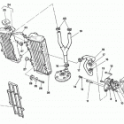 CR, WR, WR U.S.A. 125 Охлаждение