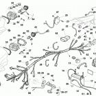 TE - SM 610 Main wiring harness, electrical parts, lights