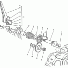 CR, WR, WR U.S.A. 125 Кик стартер