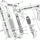 SM 450 RR Задняя подвеска