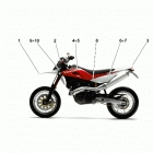 TE - SM 610 Transfer colour code g (white, black, red)