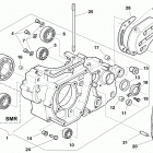 TC-TE 250-450-510-SMR 400-450-510 L.h. half crankcase