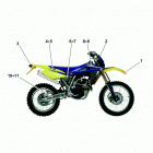 TC-TE 250-450-510-SMR 400-450-510 Transfer (color code e) (te 250-450-510)