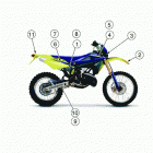 WR 250-WR 250 U.S.A. Trim (colour code e) (wr 250)