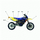 TC-TE 250-450-510-SMR 400-450-510 Transfer (color code e) (smr 400-450-510)