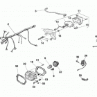 WR 250-WR 250 U.S.A. Main wiring harness, electrical parts