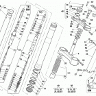 TC-TE 250-450-510-SMR 400-450-510 Front fork assembly (tc-te 450-510-smr)
