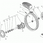 TC-TE 250-450-510-SMR 400-450-510 Заднее колесо