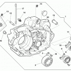 SM 450 RR R.h. half crankcase