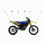 TE - SM 610 Transfer colour code e (yellow, black)