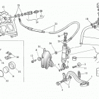 SM 450 RR Rear hydraulic brake