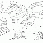 WR 250-WR 250 U.S.A. Panel, fenders, seat