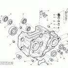 TE - SM 610 L.h. half crankcase