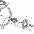 WR 250, WR 250 U.S.A. Переднее колесо