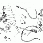 CR, WR, WR U.S.A. 125 Руль