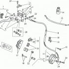 TC 250-450-TE 250-450-SM 450 R Front hydraulic brake (tc 250-450-te 250-450)