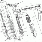 TC 250-450-TE 250-450-SM 450 R Задняя подвеска