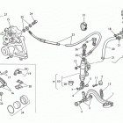 TE 570-SM 570 R Rear hydraulic brake