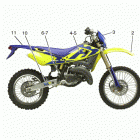 WR, CR 125 Trim (wr 125)