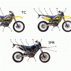 TC 250-450-TE 250-450-SM 450 R Equipment kits drawing